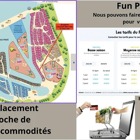 Campingplads Les Pieds Dans L'eau, Le Coeur En Lège-Cap-Ferret